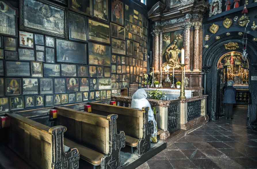 Innenraum der Gnadenkapelle in Altötting, © Inn-Salzach Tourismus
