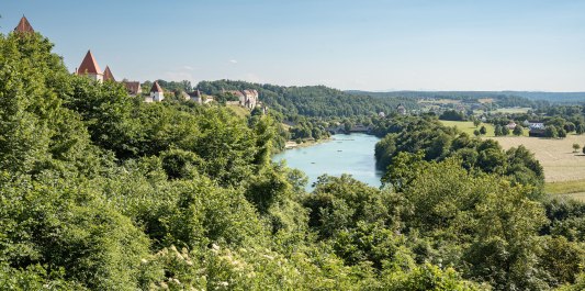 W&ouml;hrsee Burghausenm im Sommer, &copy; Inn-Salzach Tourismus