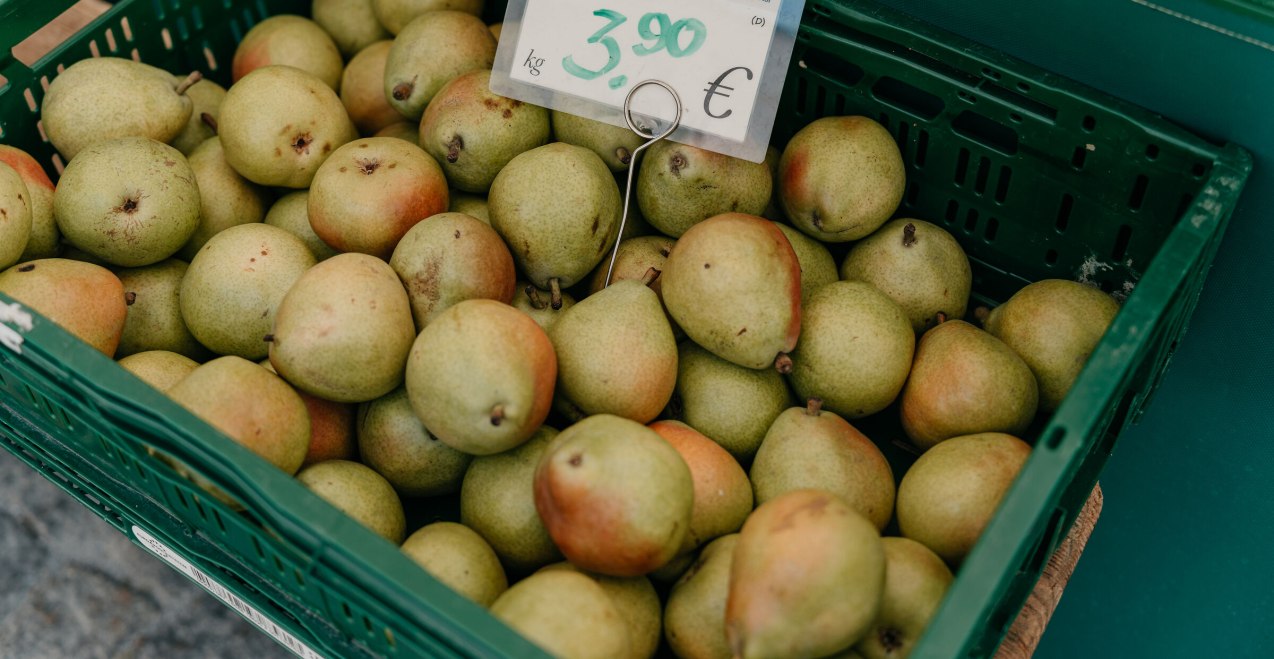 Birnen vom Markt, © Inn-Salzach Tourismus