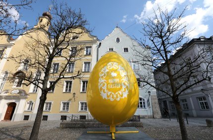 Ostereiersuche in Burghausen, &copy; Burghauser Touristik GmbH