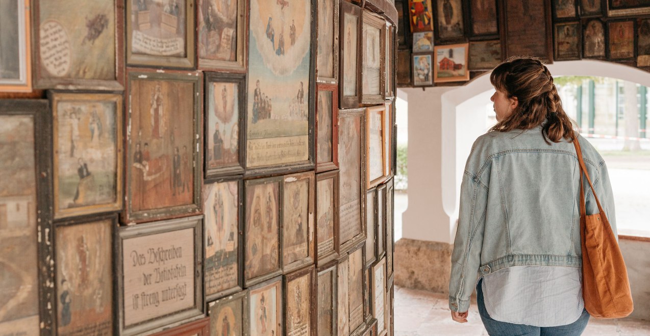 Votivtafeln an der Gnadenkapelle Alt&ouml;tting, &copy; Inn-Salzach Tourismus