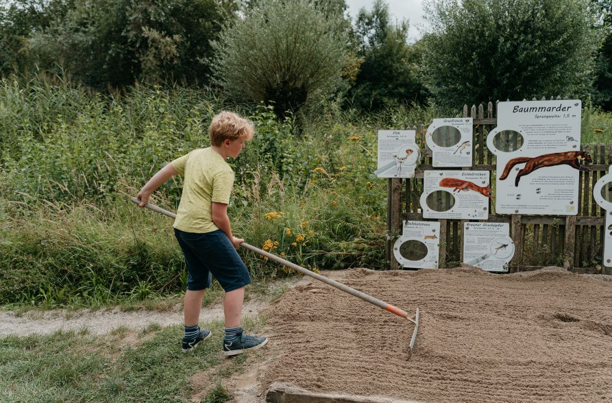 Lehrstation im Umweltgarten Wiesm&uuml;hl, &copy; Inn-Salzach Tourismus