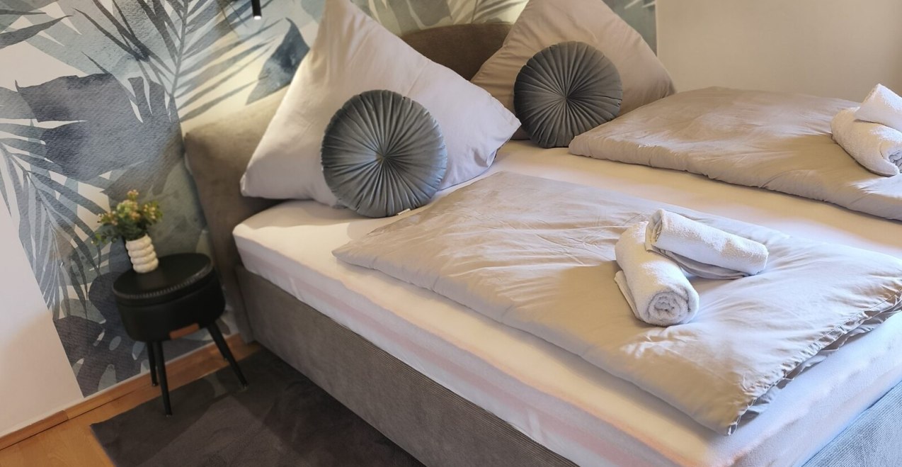 Doppelbett Burgperle Haus 113, &copy; Haus 113