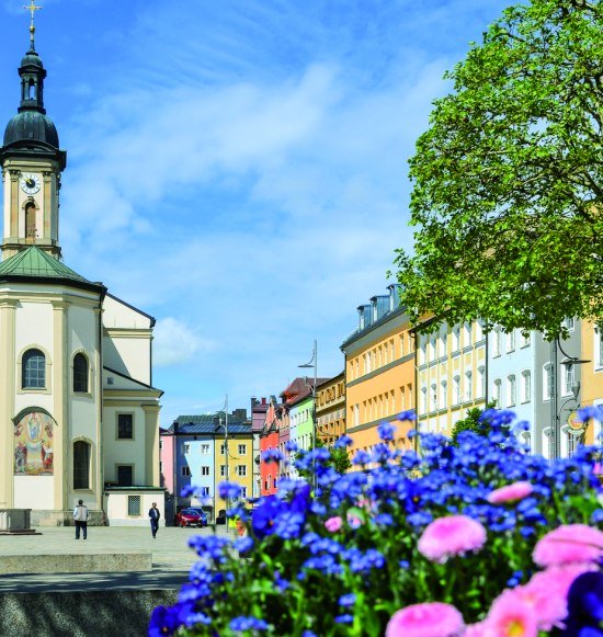 Traunstein Stadtplatz, &copy; Remigius Heinrich Janas