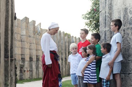 Führung für Familien auf der Burg Burghausen, © Burghauser Touristik GmbH
