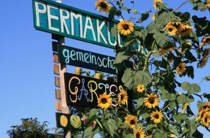 Führung durch den Permakultur-Gemeinschaftsgarten in Oberreith mit Liebgard Wessiak, © Liebgard Wessiak