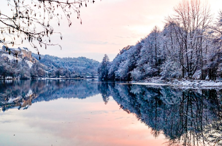 Burghauser W&ouml;hrsee im Winter, &copy; Inn-Salzach Tourismus
