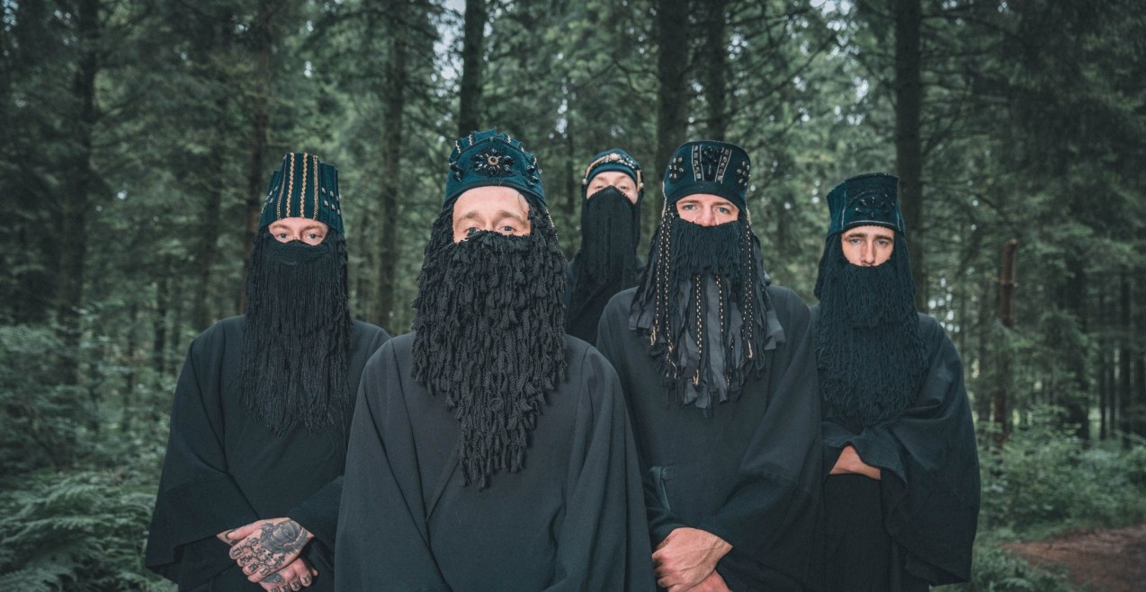 Die fünfköpfige Metal-Band Wyatt E. aus Mesopotamien