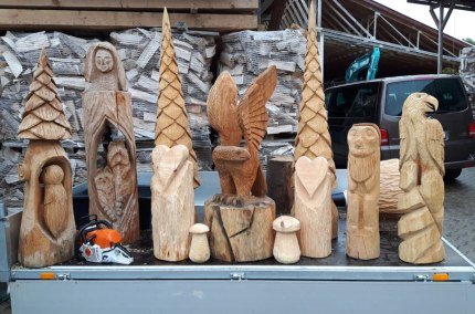 Schnitzkunst aus Holz, &copy; Konrad Winkler
