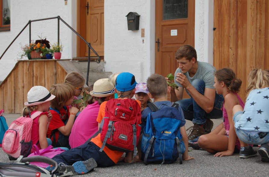 Kindergruppe, © Biohof Pürten