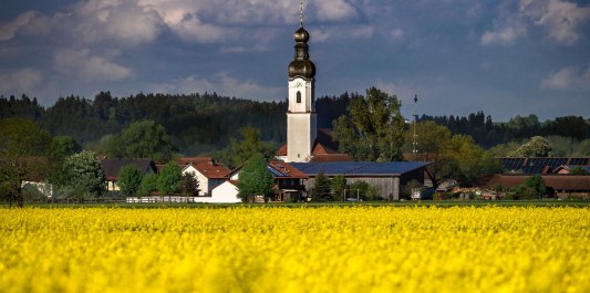 Kirche Mettenheim, © kwerbild