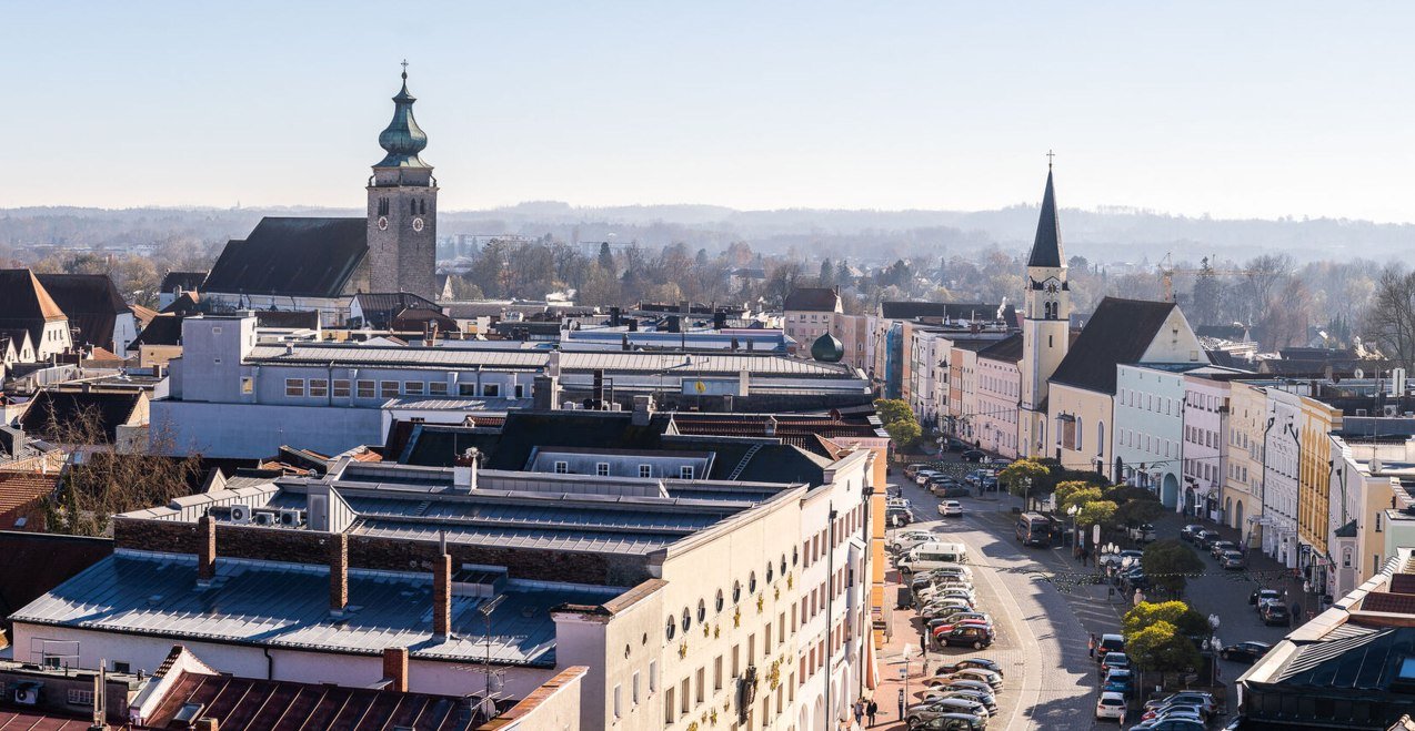 Stadtplatz M&uuml;hldorf a. Inn, &copy; Inn-Salzach Tourismus