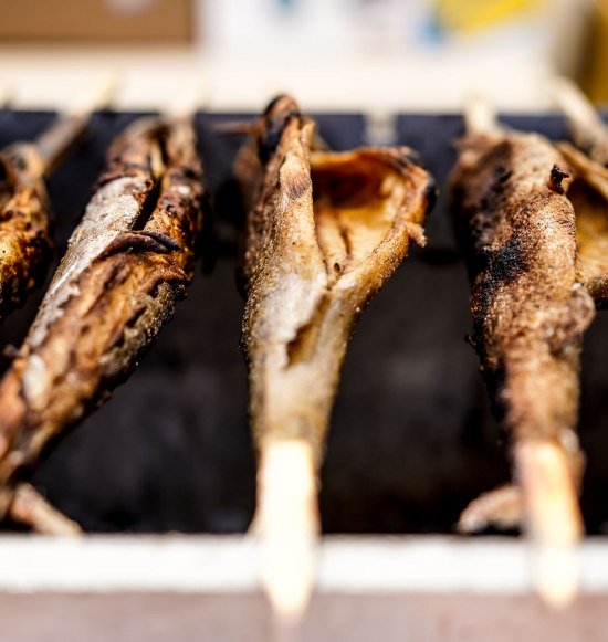 Steckerlfisch vom Grill, &copy; Inn-Salzach Tourismus