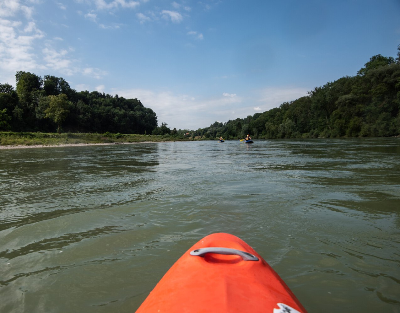 Kajaktour auf der Salzach, © Inn-Salzach Tourismus