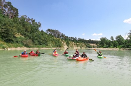 Bootswandern auf dem Inn, &copy; Saskia Niedermeier