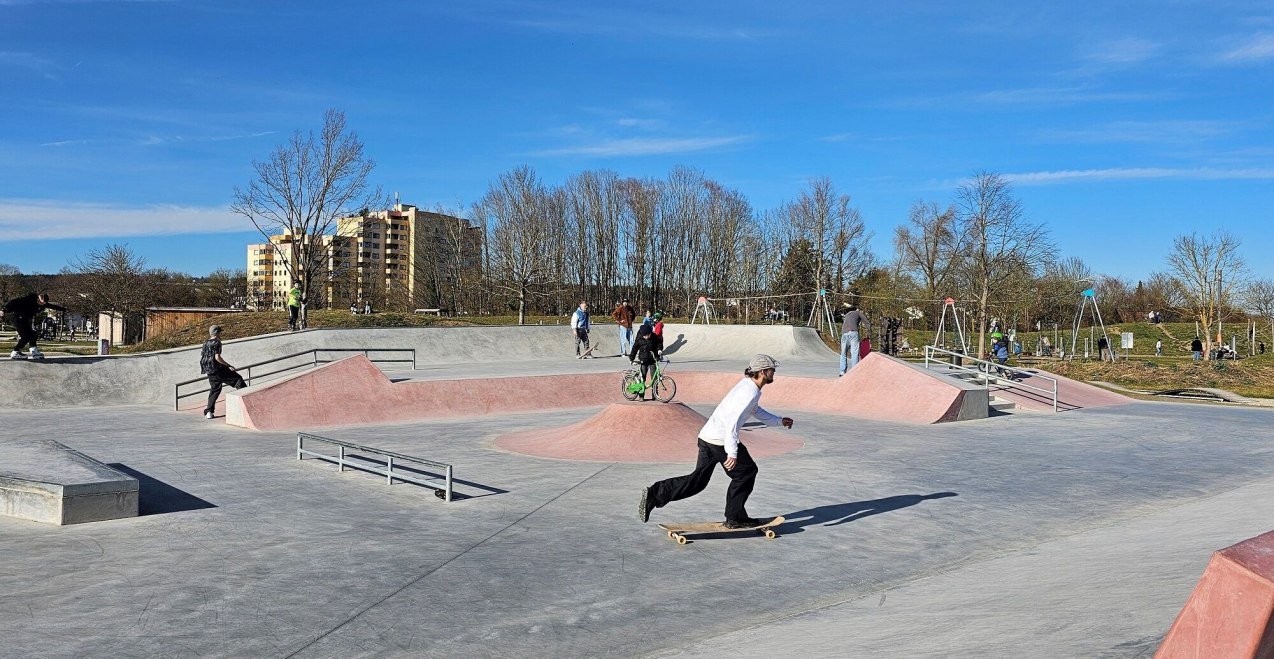 Skatepark Burghausen, © Stadt Burghausen