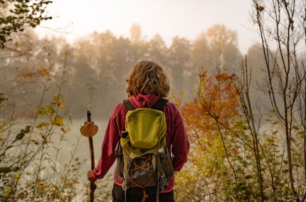 Jakobswegpilgerin, &copy; Inn-Salzach Tourismus/Saskia Niedermeier