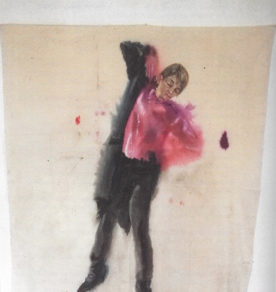 Selbstportait nach Hodler, © Undine Goldberg