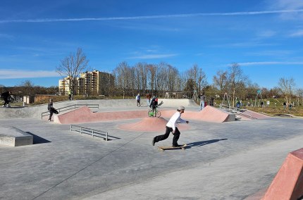 Skatepark Burghausen, © Stadt Burghausen