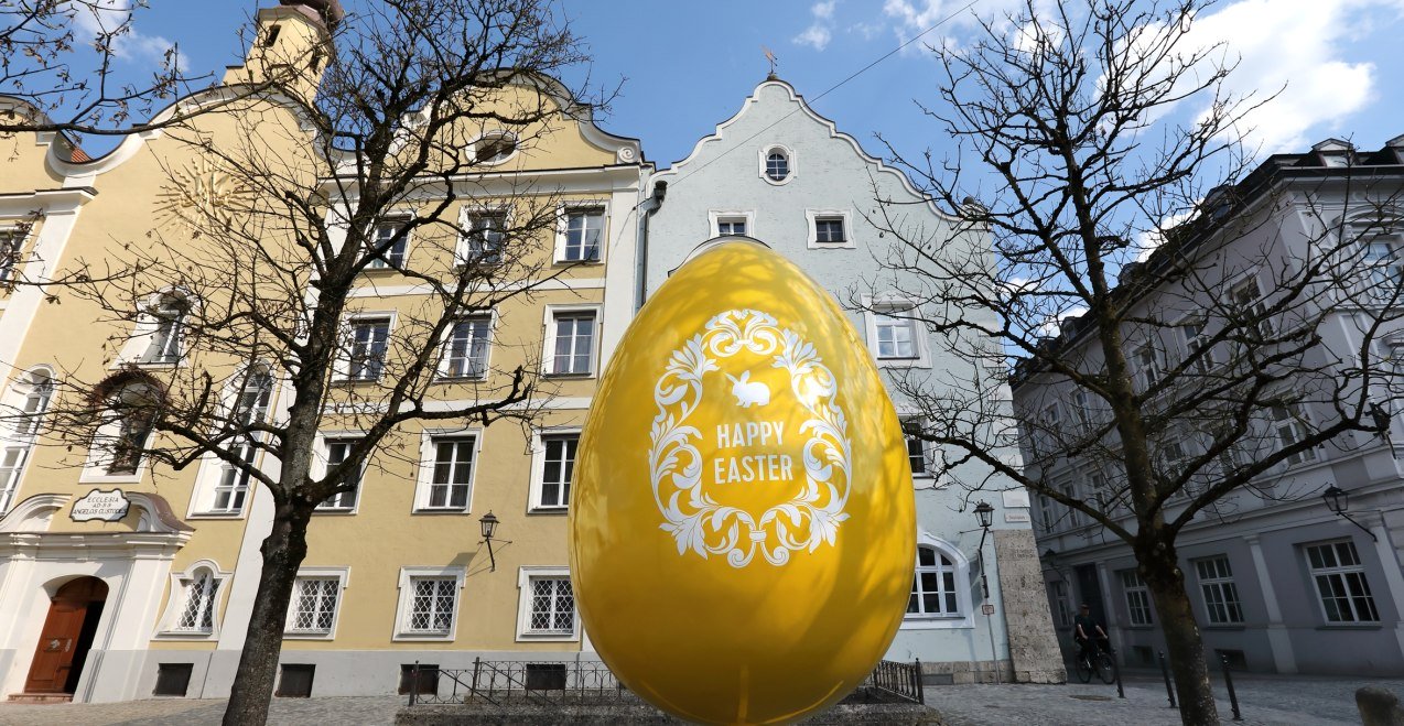 Ostereiersuche in Burghausen, &copy; Burghauser Touristik GmbH