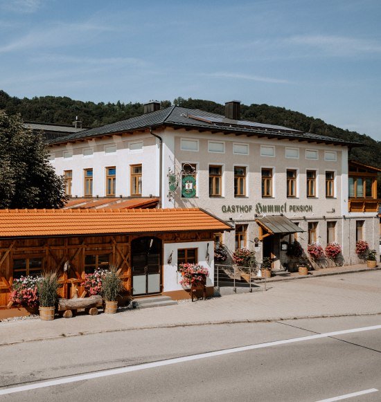 Au&szlig;enansicht Gasthof Pension Hummel Marktl, &copy; Gasthof Hummel