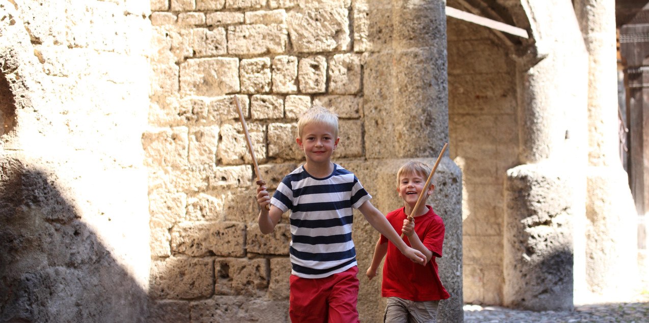 Kinderf&uuml;hrung auf der Burghauser Burg, &copy; Burghauser Touristik