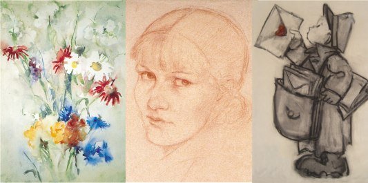 Zusammenschnitt von Werken Berta Hummels, &copy; Berta Hummel Museum