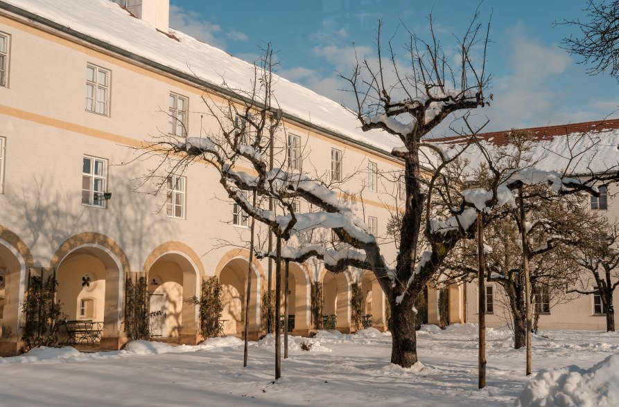 winterliches Kloster Zangberg, &copy; Inn-Salzach Tourismus