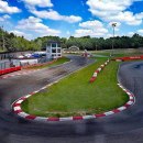 Auf der Kartbahn von Kartshop Ampfing, &copy; Kartshop Ampfing GmbH &amp; Co. KG