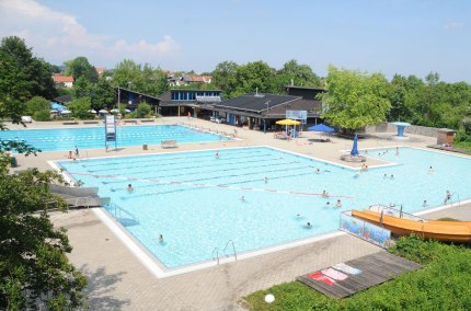 Anlage des Freibads St. Georgen in Altötting, © Stadt Altötting