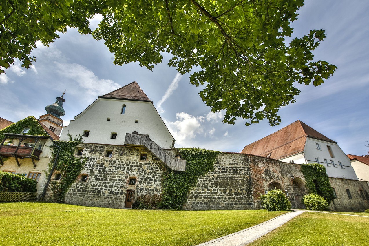 Au&szlig;enansicht Haberkasten in M&uuml;hldorf am Inn
