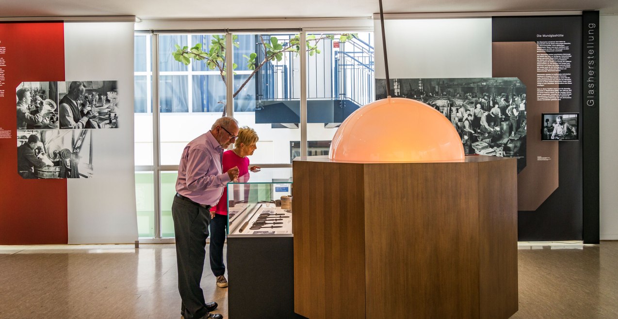 Glasmuseum Waldkraiburg, © Stadt Waldkraiburg