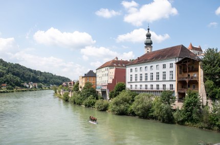 Tour mit dem Big-SUP auf der Salzach, &copy; Inn-Salzach Tourimsus