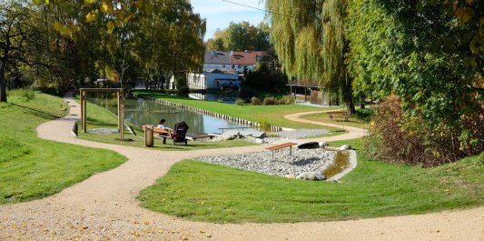 Freizeitanlage Bräuweiher in Buchbach, © Konrad Folger
