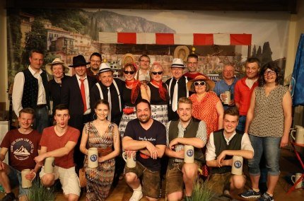 Gruppenfoto Starkbierfest Haag, &copy; Markt Haag