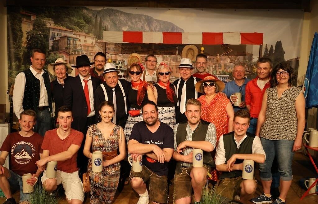 Gruppenfoto Starkbierfest Haag, © Markt Haag