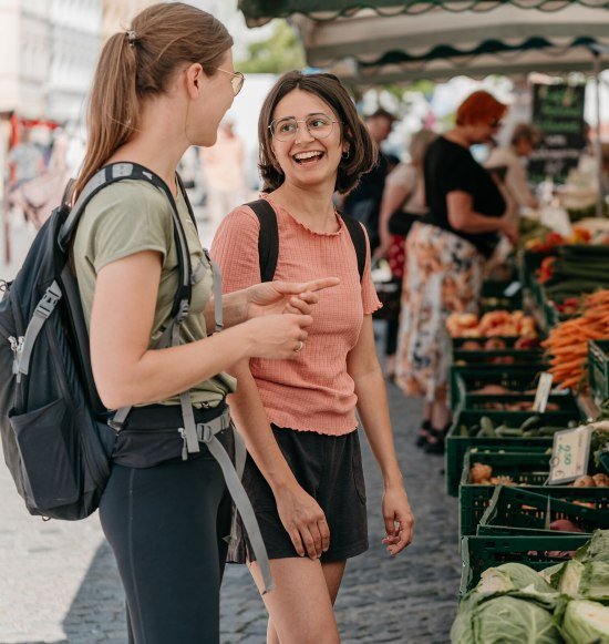 Bauernmarktbesuch, © Inn-Salzach Tourismus
