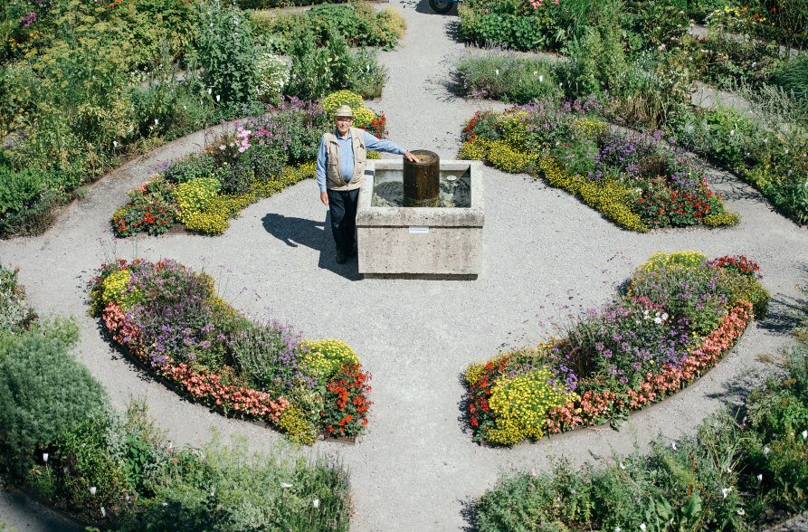 Klostergarten beim Kloster Gars, &copy; Inn-Salzach Tourismus
