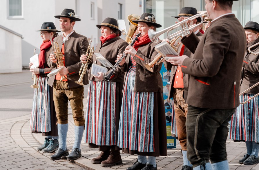 Blaskapelle mit Tracht, &copy; Inn-Salzach Tourismus