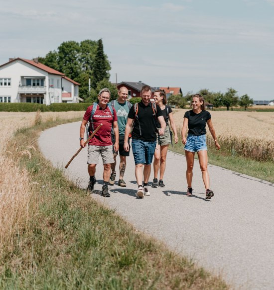 Bierwallfahrt nach Alt&ouml;tting Gruppenwanderung, &copy; Tourismusverband Inn-Salzach