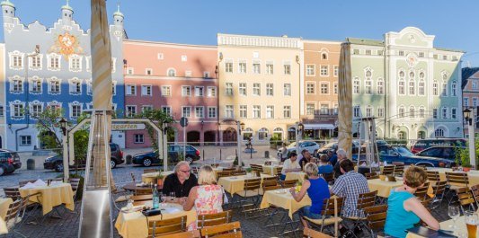 Biergarten_Hotel Post- Burghausen