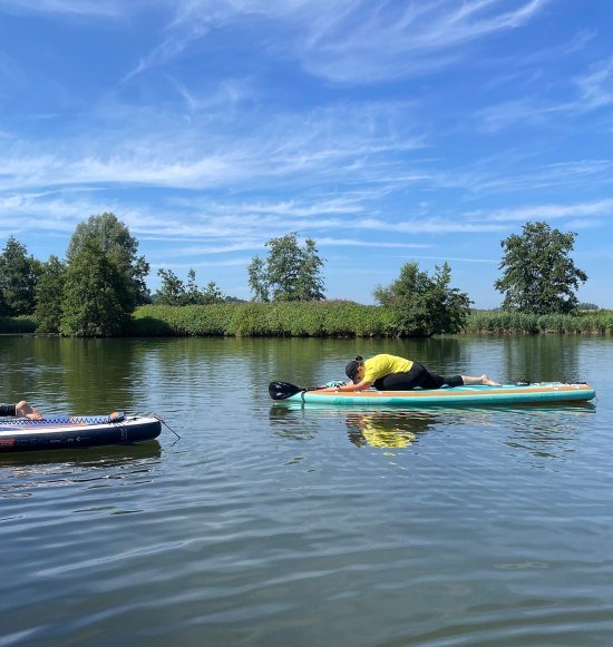 SUP Yoga Flossinger See, &copy; Evenflow Studio