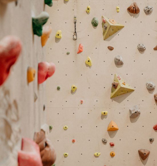 Kletterwand in der Kletterhalle Burghausen, &copy; Inn-Salzach Tourismus