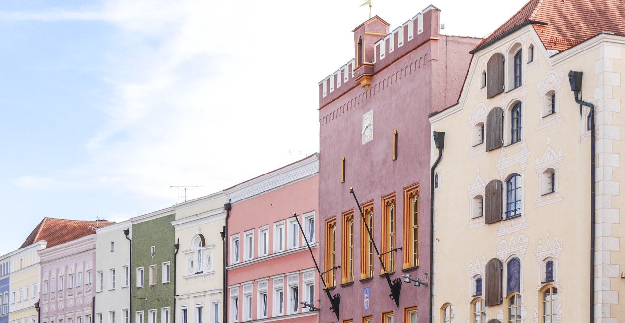 Inn-Salzach Baustil in Neuötting, © Inn-Salzach Tourismus