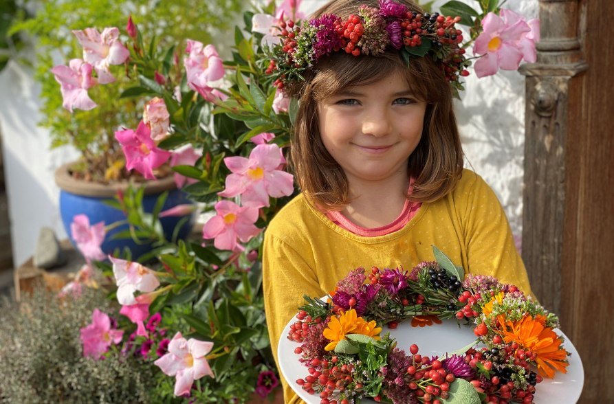 Blumenkränze, © Biohof Pürten