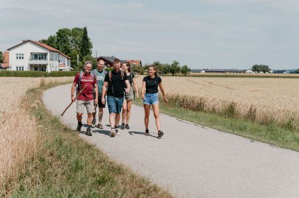 Bierwallfahrt nach Alt&ouml;tting Gruppenwanderung, &copy; Tourismusverband Inn-Salzach