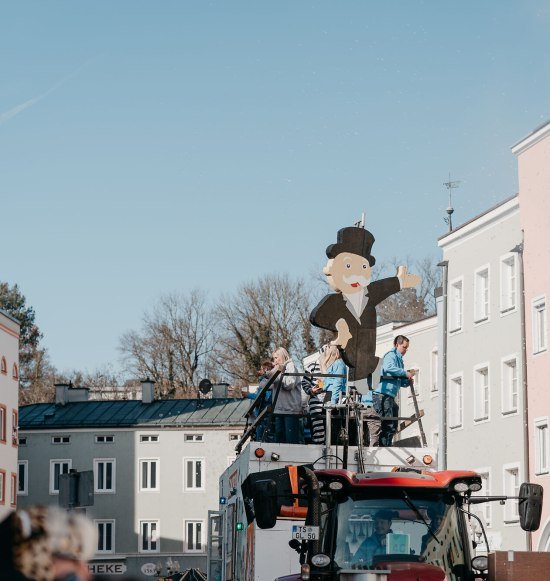 Faschingszug M&uuml;hldorf, &copy; Tourismusverband Inn-Salzach