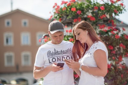 Smartphone, &copy; Inn-Salzach Tourismus