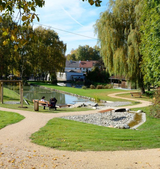 Freizeitanlage Bräuweiher in Buchbach, © Konrad Folger