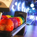 Bowlingkugeln vor der Bahn bei Top Bowl in Neu&ouml;tting, &copy; Top-Spiel Entertainment GmbH